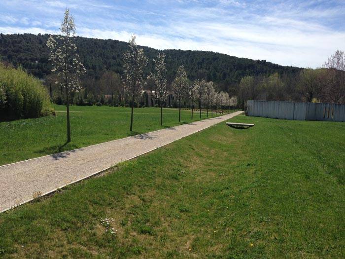 espace vert à Sorgues
